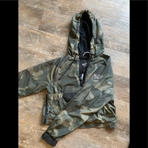 Hollister rain coat